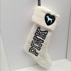 vs pink christmas stocking new